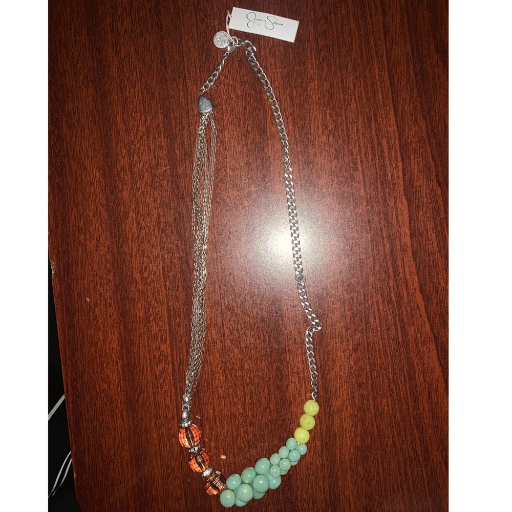 Jessica Simpson Long Necklace with Beads